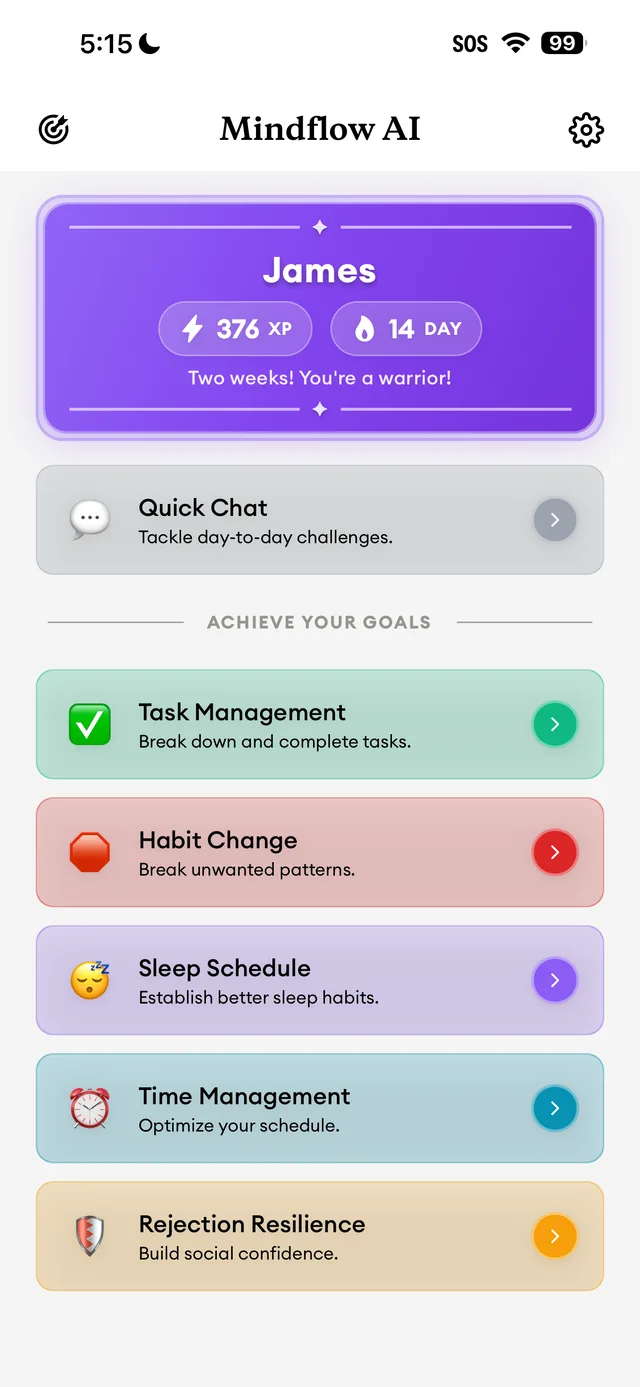 App screenshot